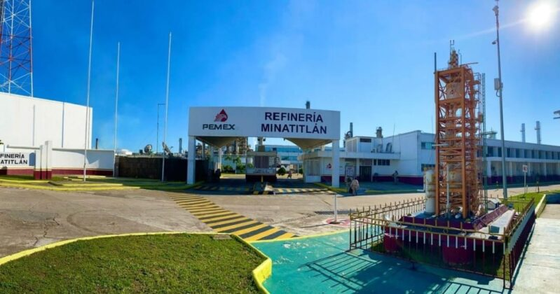 Aumento de producción de combustóleo en refinerías de Pemex